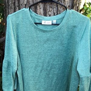 Green Crew Neck Sweater
